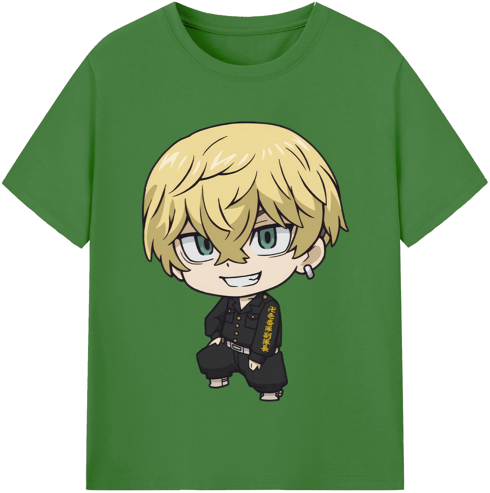 （画像用） 東京リベンジャーズ Tokyo Revengers レディースカジュアルプリントTシャツ（綿100％）